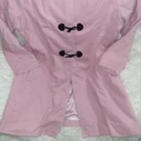 NWT! ALLEGRA K Pink Coat, Size XL / Extra Large - Picture 5 of 9